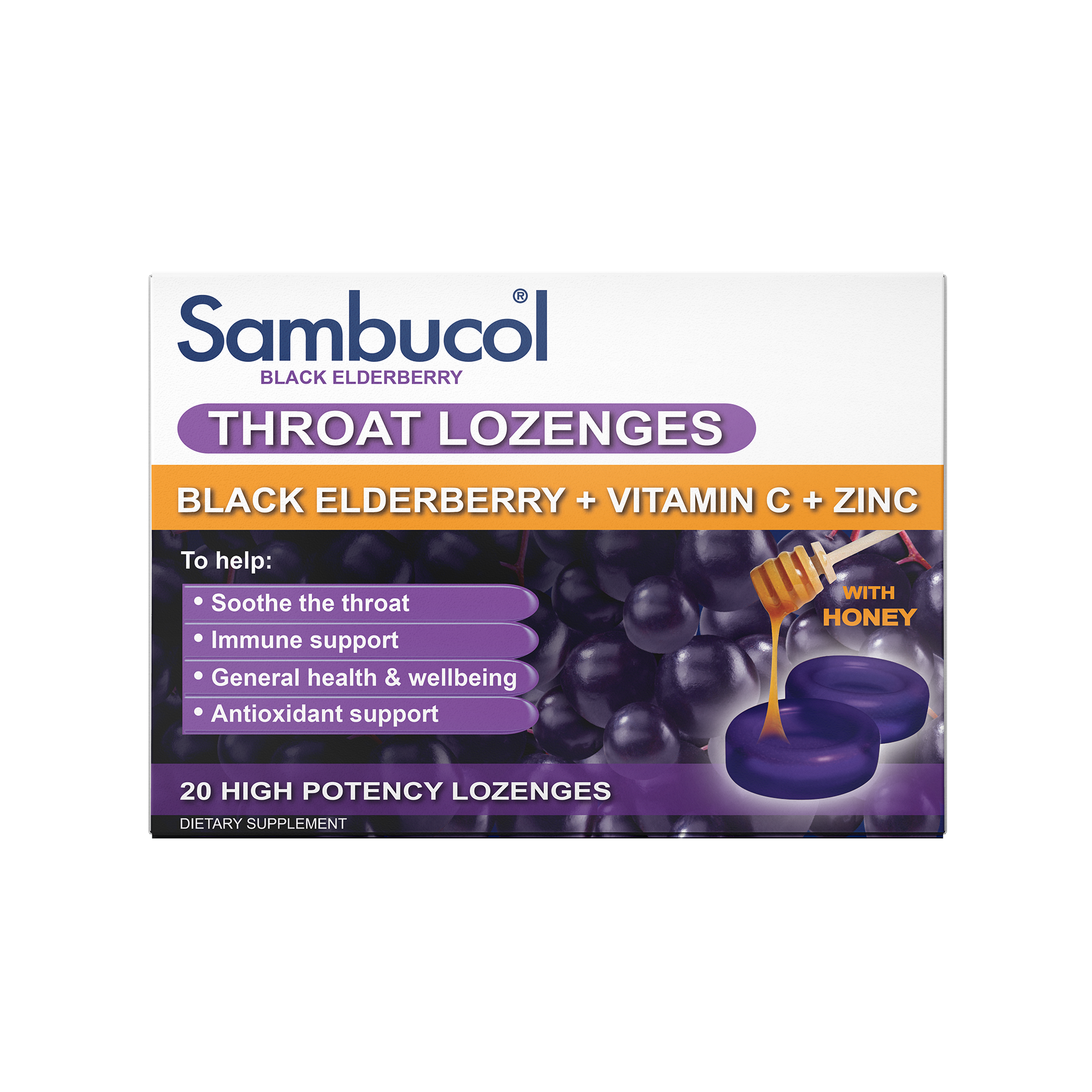 Sambucol Throat Lozenges