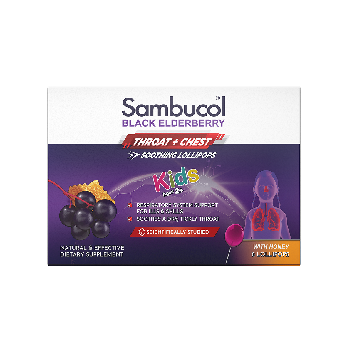 Sambucol Throat Pops