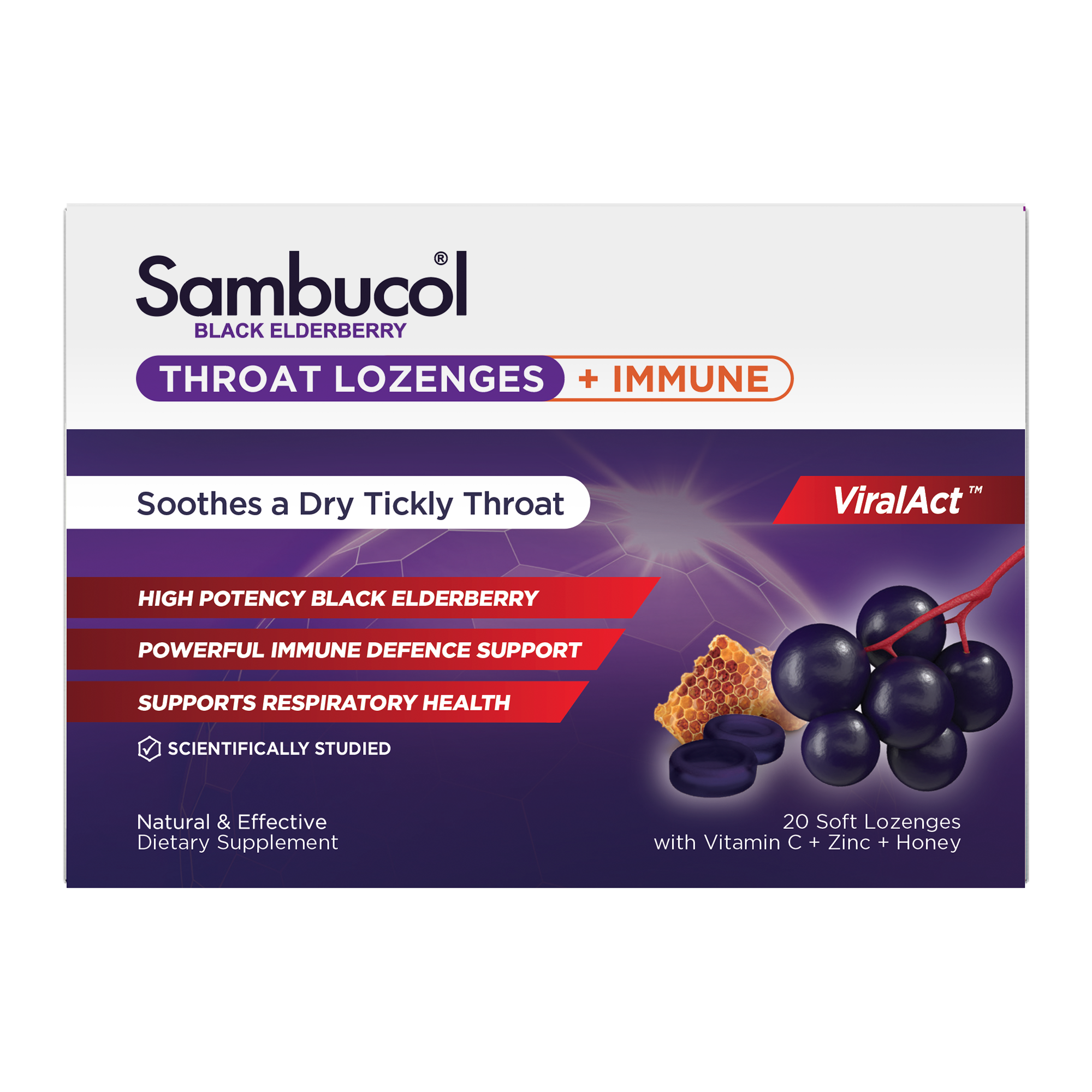 Sambucol Throat Lozenges